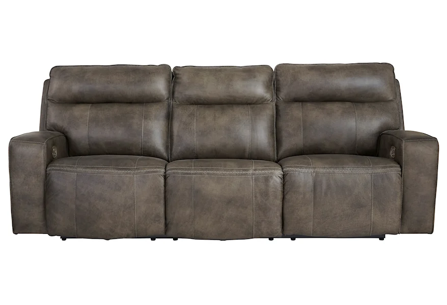Game Plan Power Reclining Sofa by Signature Design by Ashley Furniture at Sam's Appliance & Furniture