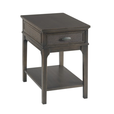 Rectangular 1-Drawer Chairside Table