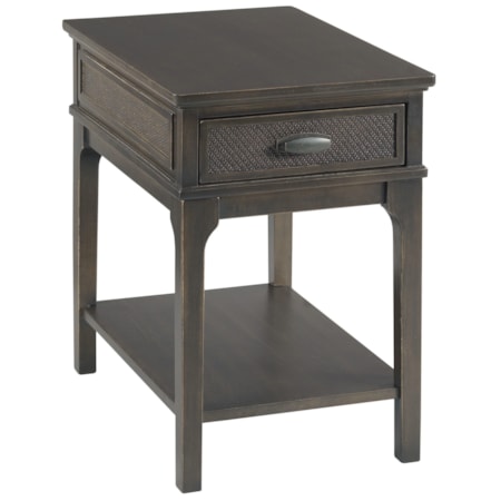 Rectangular 1-Drawer Chairside Table