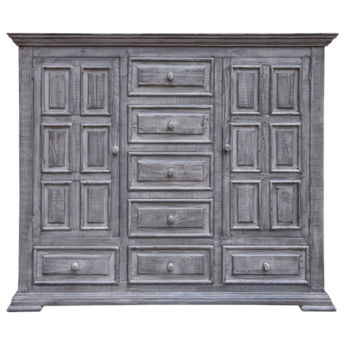 Rustic Mule Chest with Magnetic Door Catches