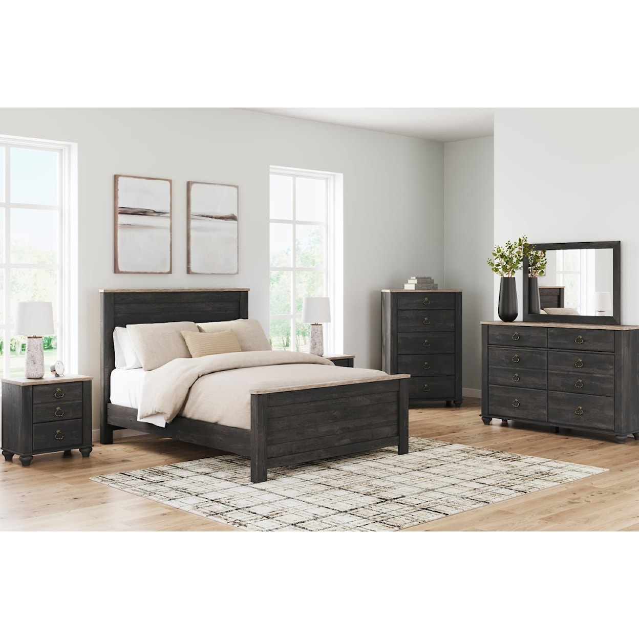 Signature Design by Ashley Nanforth Queen Bedroom Set