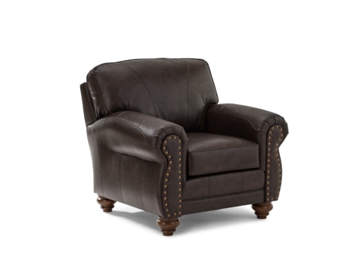 Traditional Chair with Nailhead Trim
