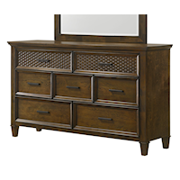 Everdeen Transitional 7-Drawer Dresser