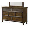 Crown Mark EVERDEEN 7-Drawer Dresser