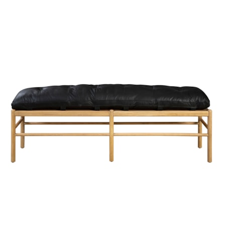 Leather Bench
