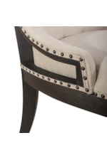 Liberty Furniture Americana Farmhouse Transitional Upholstered Sheltered Side Chair