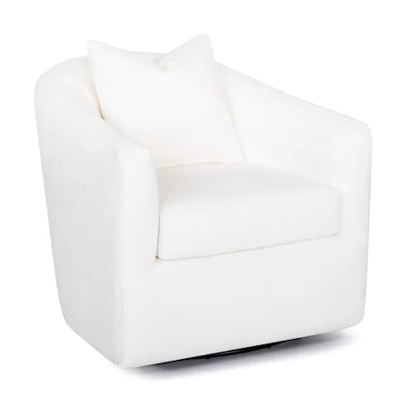 Contemporary Swivel Accent Chair