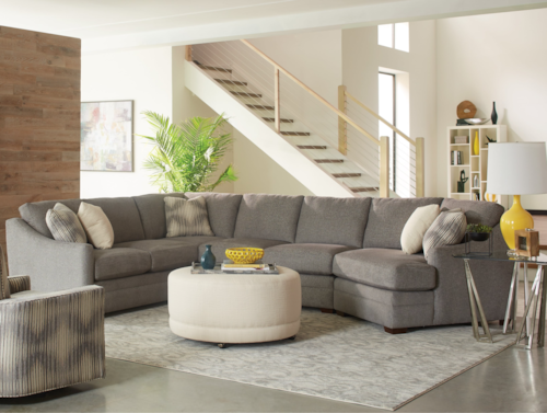 Customizable 3 Piece Power Reclining Sectional Sofa