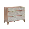 Powell Corsica Corsica 4 Drawer Console