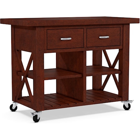 X-Side Kitchen Island