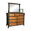 Buckeye Furniture Mapleton 9-Drawer Dresser