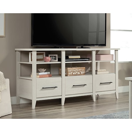 Three-Drawer Credenza TV Stand