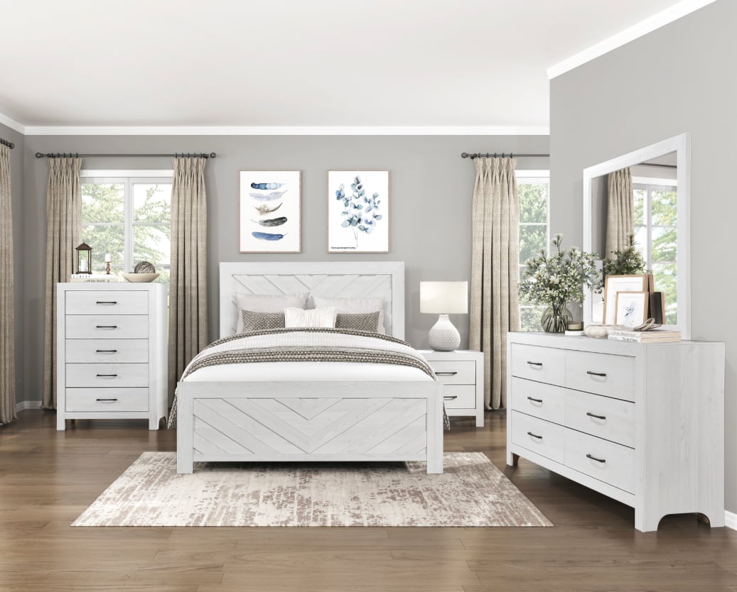 Homelegance Corbin Full Panel Bed in a Box