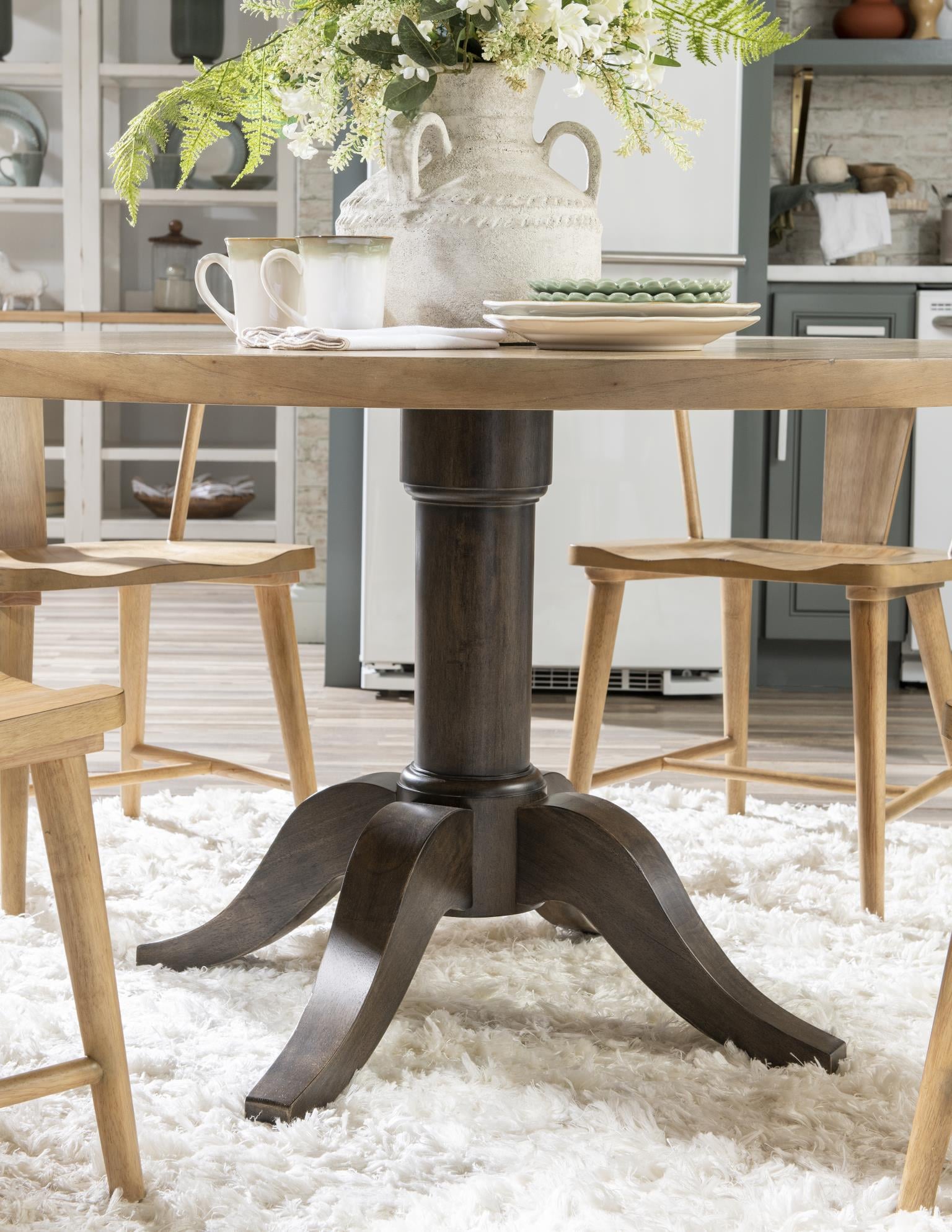 Trisha Yearwood Home Collection by Legacy Classic XXX's and OOO's Round Dining Table