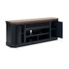 Signature Design Landocken XL TV Stand w/Fireplace Option