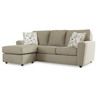 Contemporary Sectional Sofa with Reversible Chaise