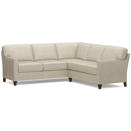 Leatherstone 2-Piece Transitional L-Shape Sectional