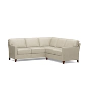 Leatherstone 2-Piece Transitional L-Shape Sectional