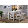 Winners Only Ridgewood Counter Height Storage Table