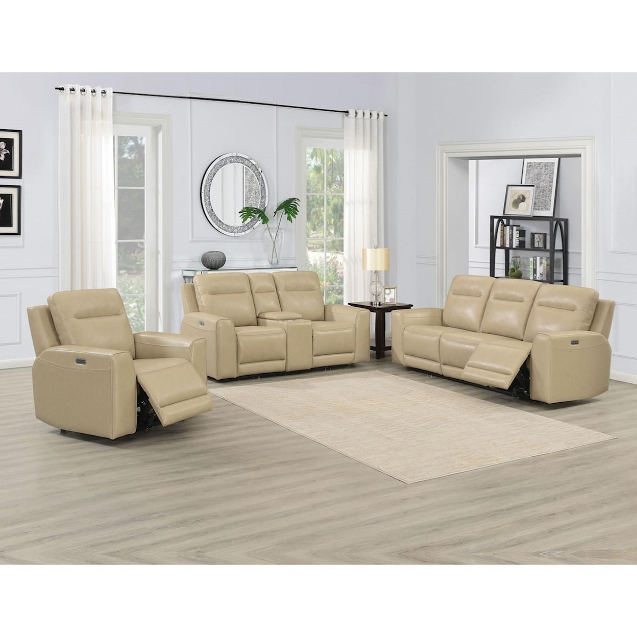 Prime Doncella Dual-Power Recliner Sofa