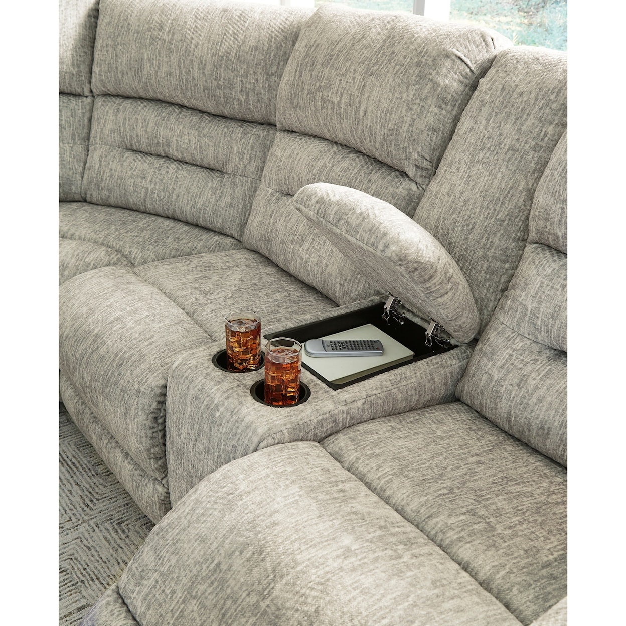 Michael Alan Select Family Den Power Reclining Sectional