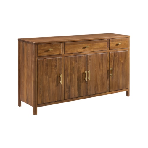Transitional 4-Door Heritage Sideboard