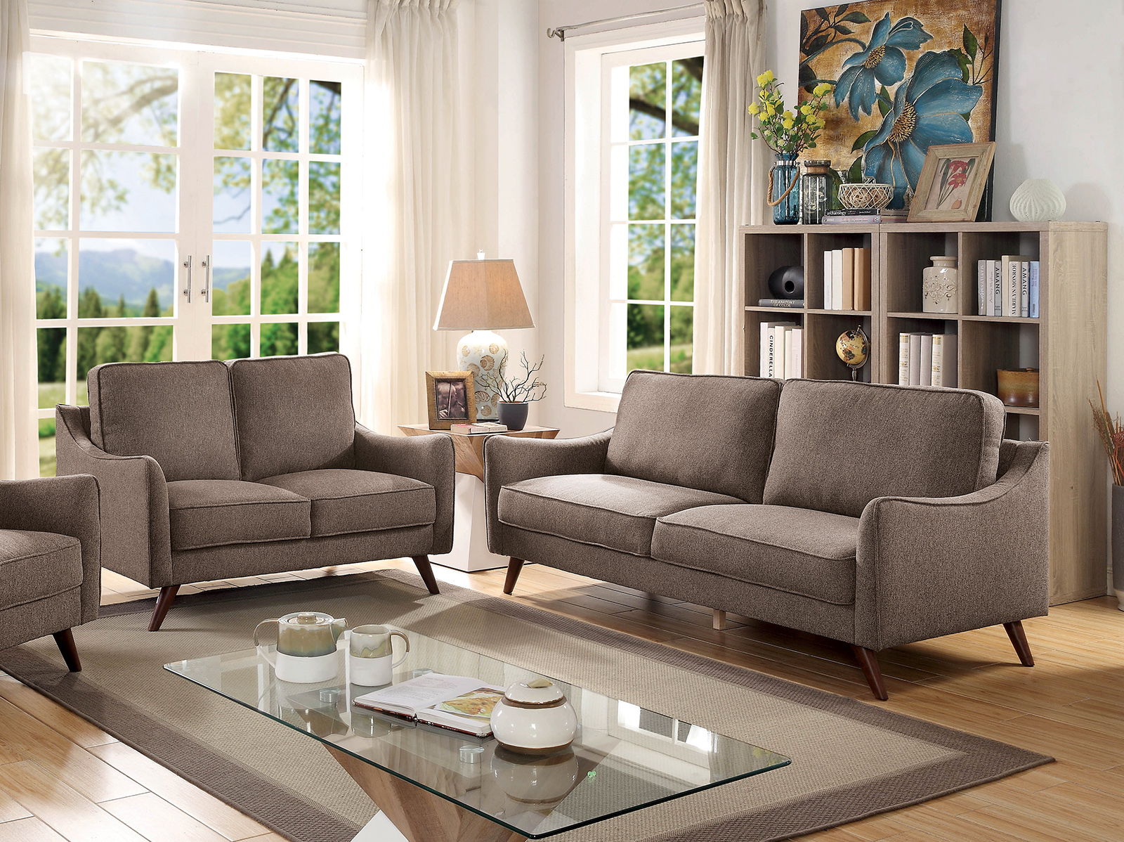 Furniture of America Maxime Loveseat