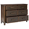 Ashley Furniture Benchcraft Wyattfield Dresser