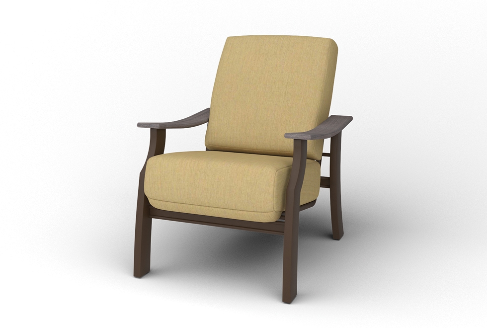 Lounge Chair w/Rustic Arms