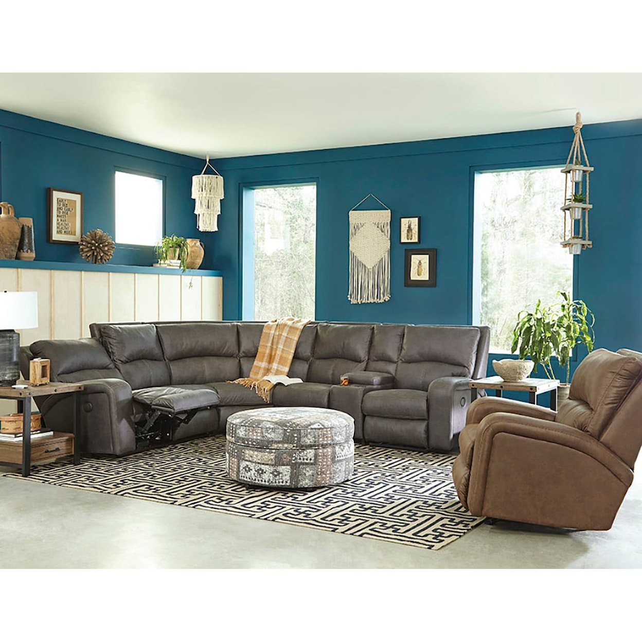 England EZ2200/H Series 6-Piece Power Reclining Sectional Sofa