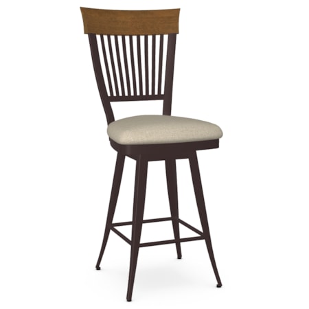 26" Swivel Counter Height Stool