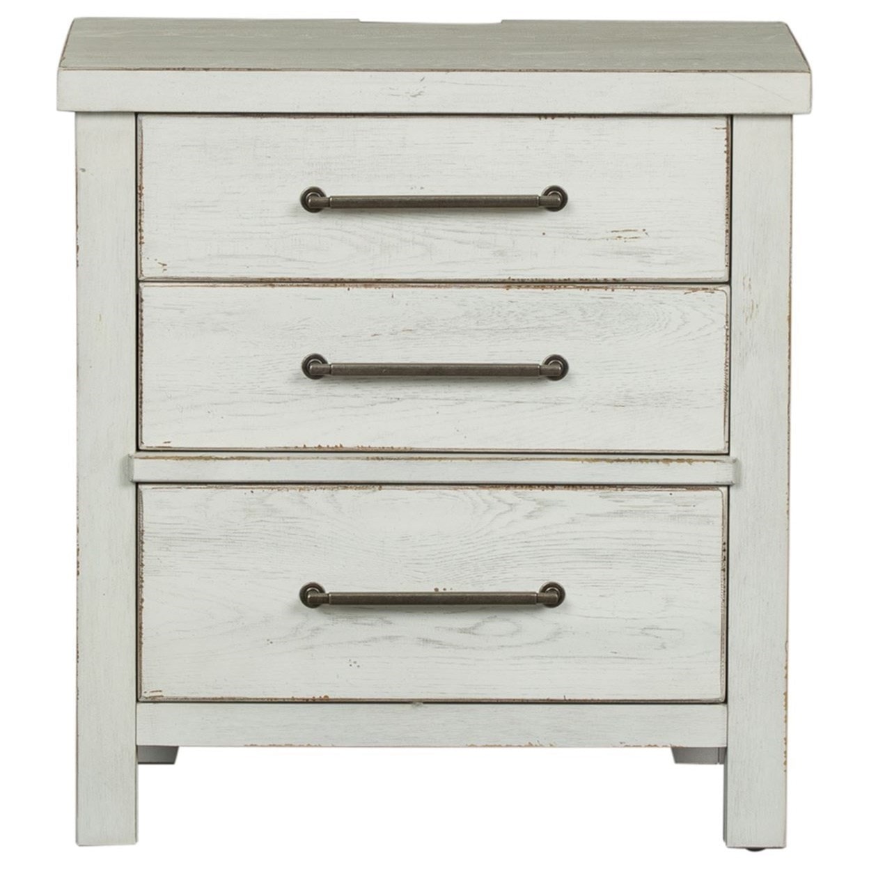 Liberty Furniture Modern Farmhouse Nightstand