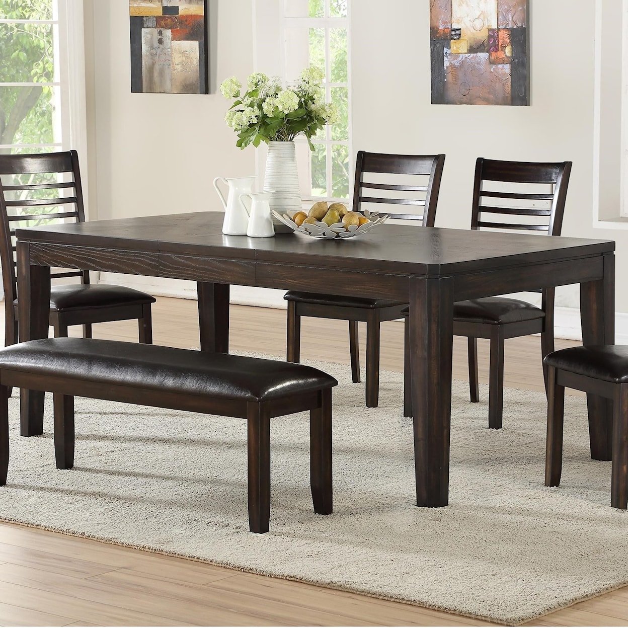 Steve Silver Allison ALLISON DINING TABLE W/ LEAF |