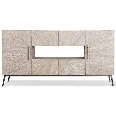 69 in. TV Console