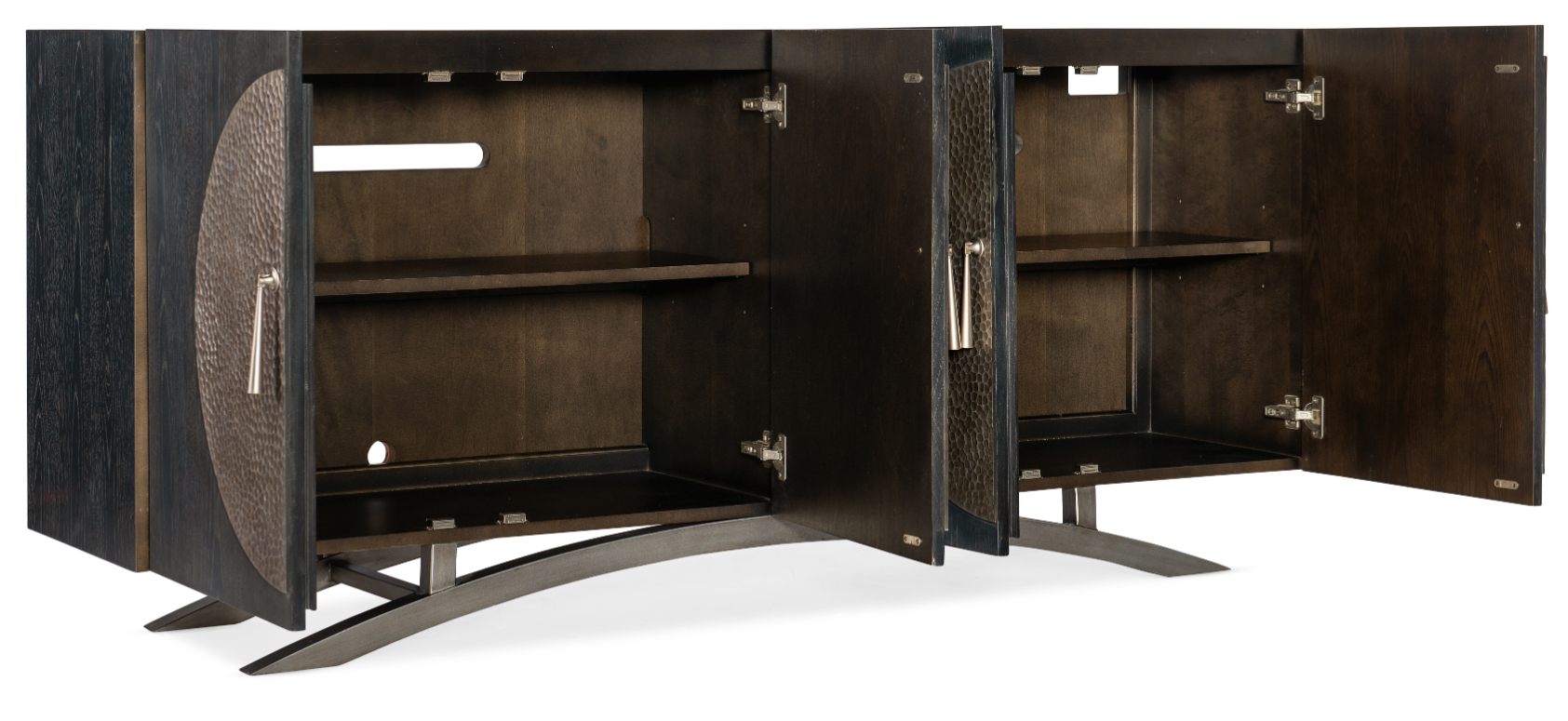 Four-Door Entertainment Console