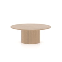 Contemporary Illusion Coffee Table with Wooden Top