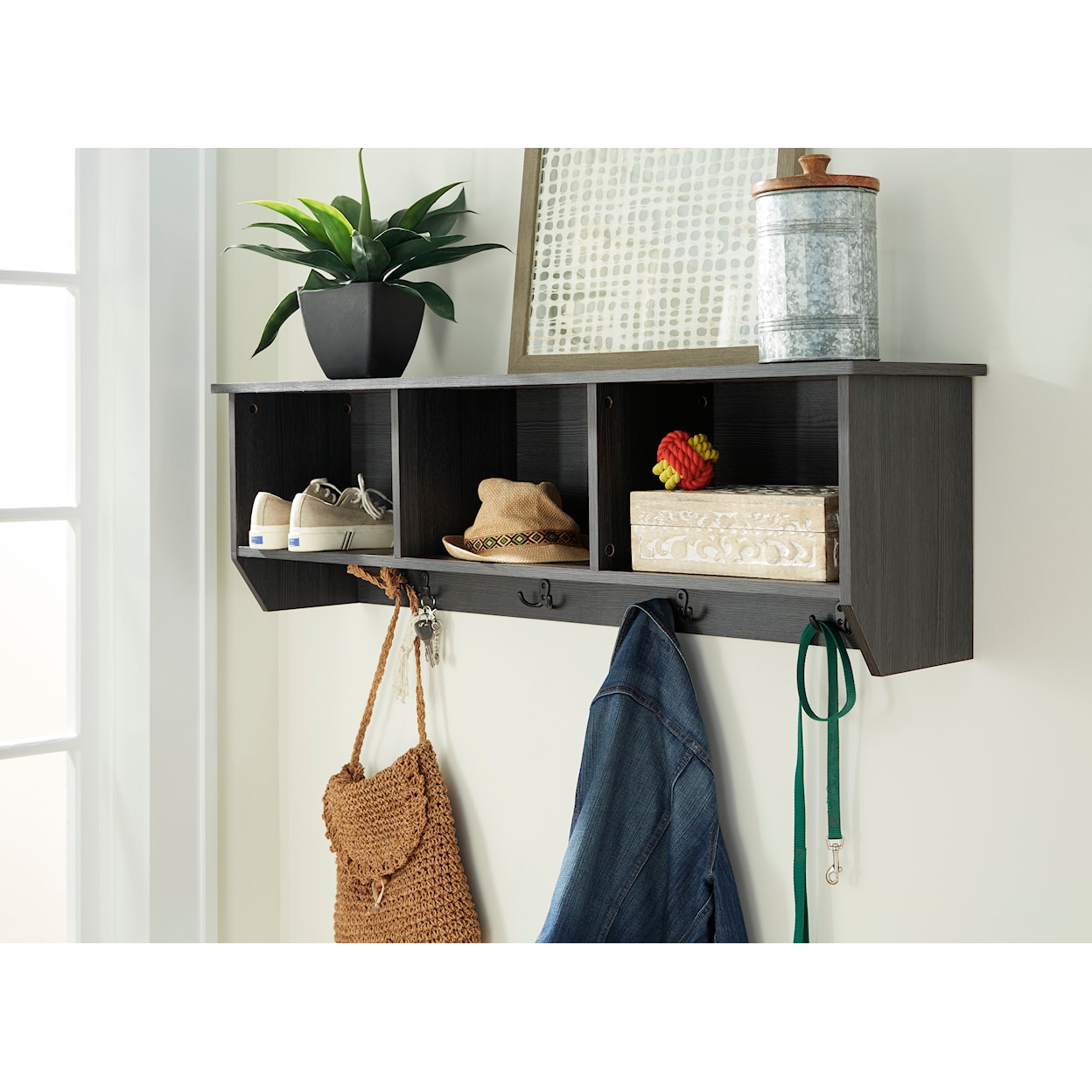 Signature Design by Ashley Mansi Wall Shelf