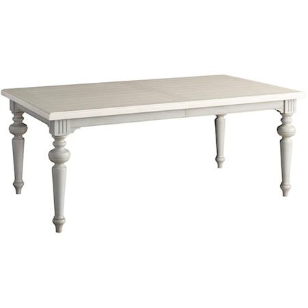 Transitional Farmhouse Rectangular Dining Table