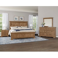 Rustic 4-Piece King Bedroom Set