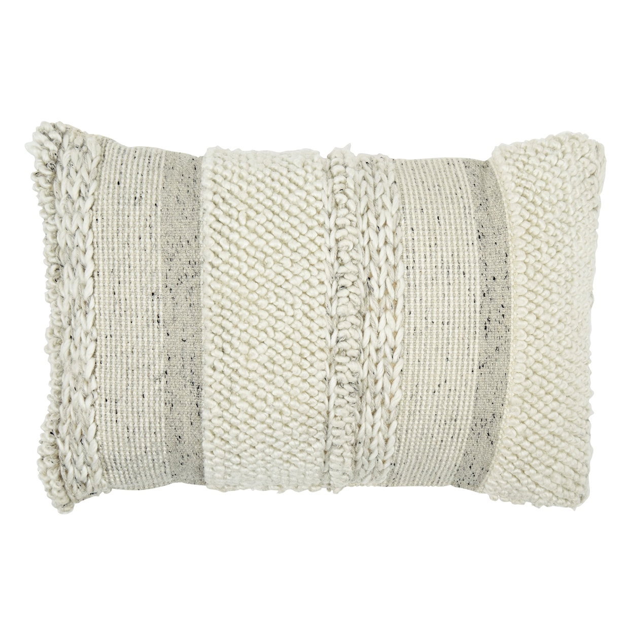 Ashley Signature Design Standon Standon Gray/White Pillow