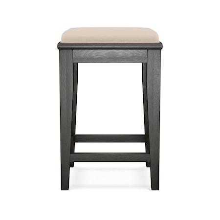 Stool w/Upholstered Seat