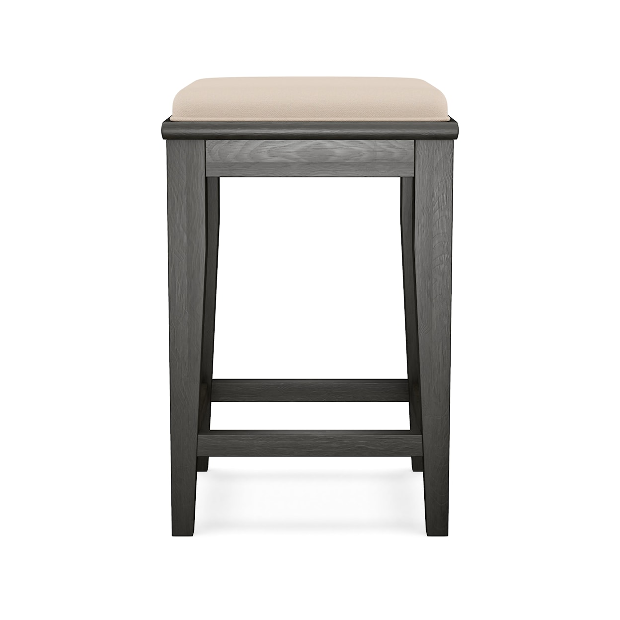 Durham Solid Accents Stool w/Upholstered Seat