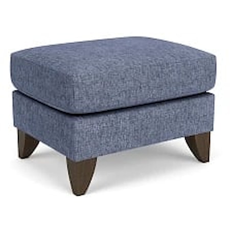 Transitional Chair Ottoman