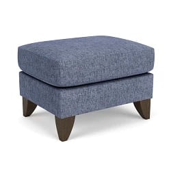 Transitional Chair Ottoman