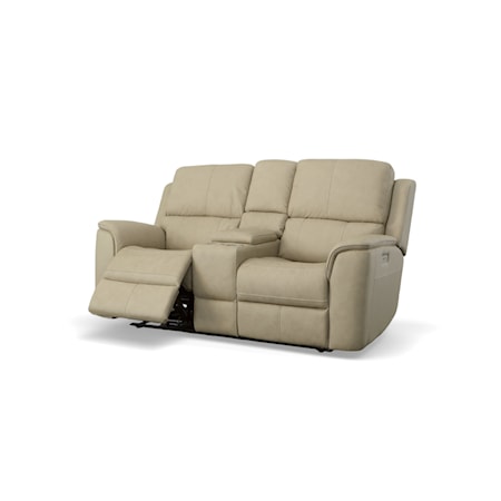 Reclining Console Loveseat