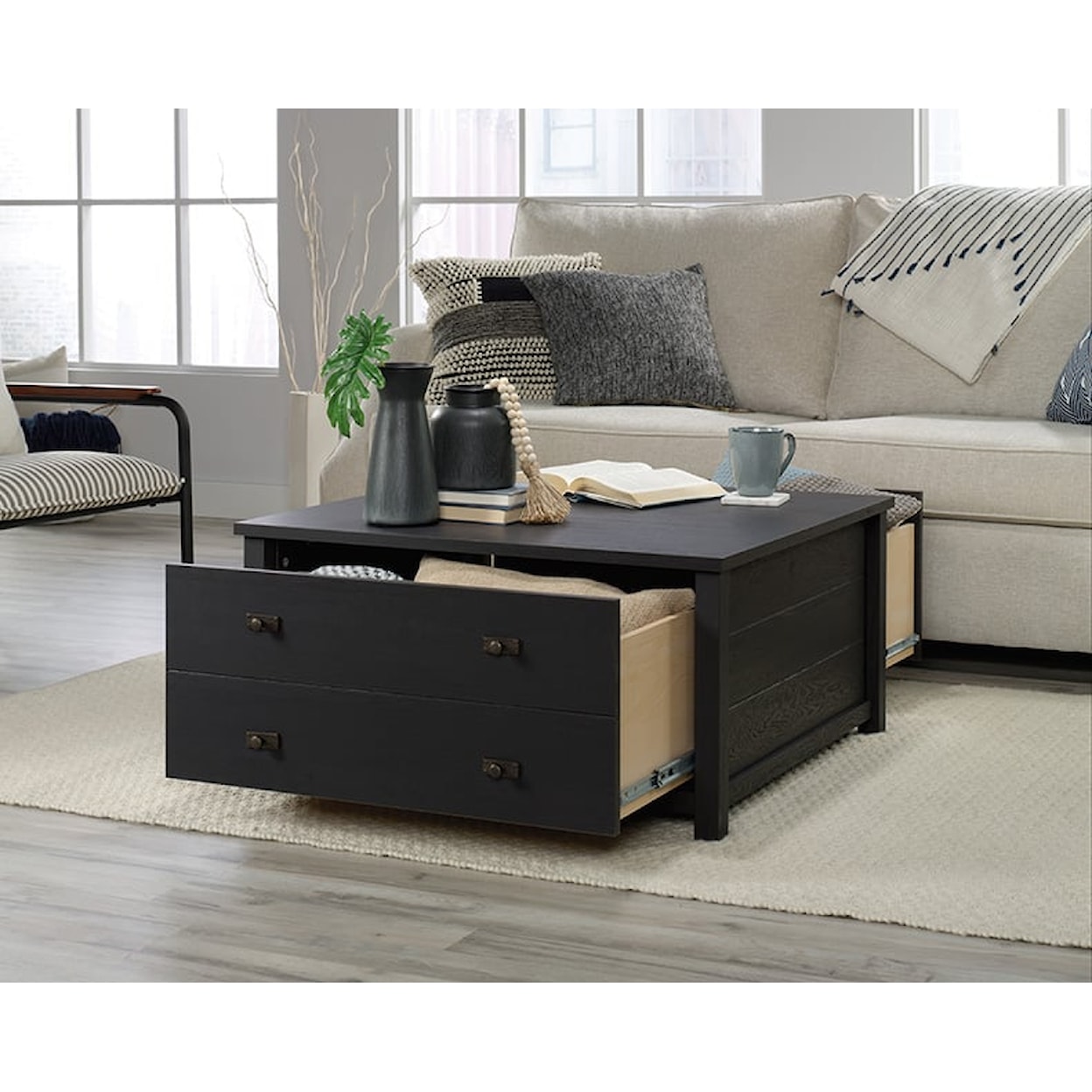 Sauder Cottage Road Square Coffee Table