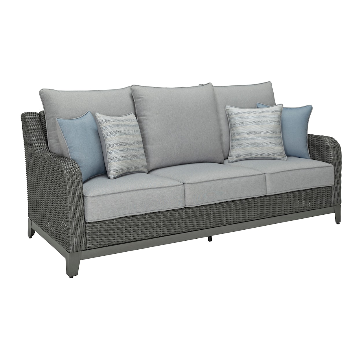 Ashley Furniture Signature Design Elite Park Outdoor Sofa with Cushion