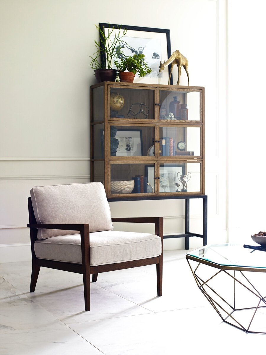 Four Hands Irondale High Leg Curio Cabinet