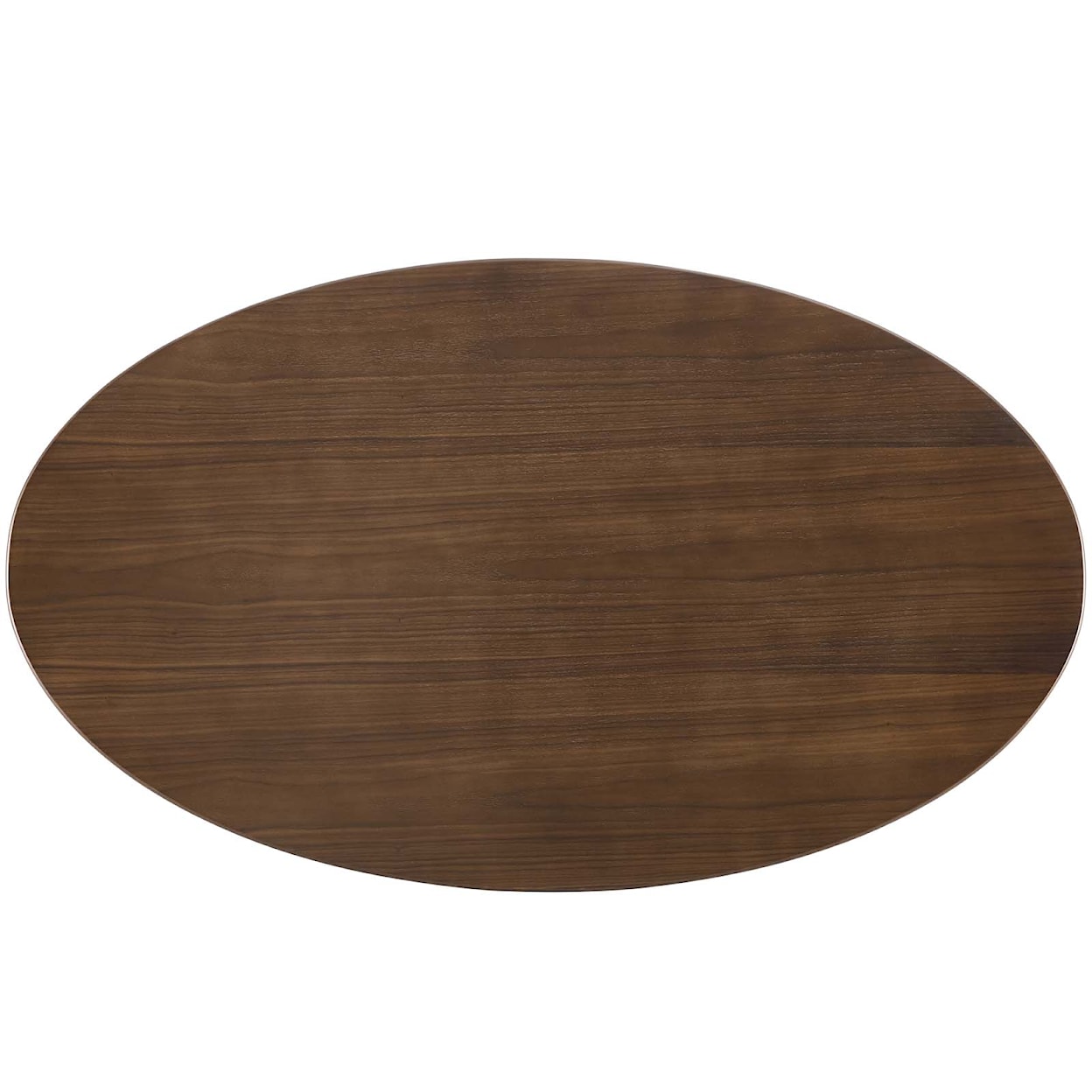 Modway Lippa 60" Oval Walnut Dining Table