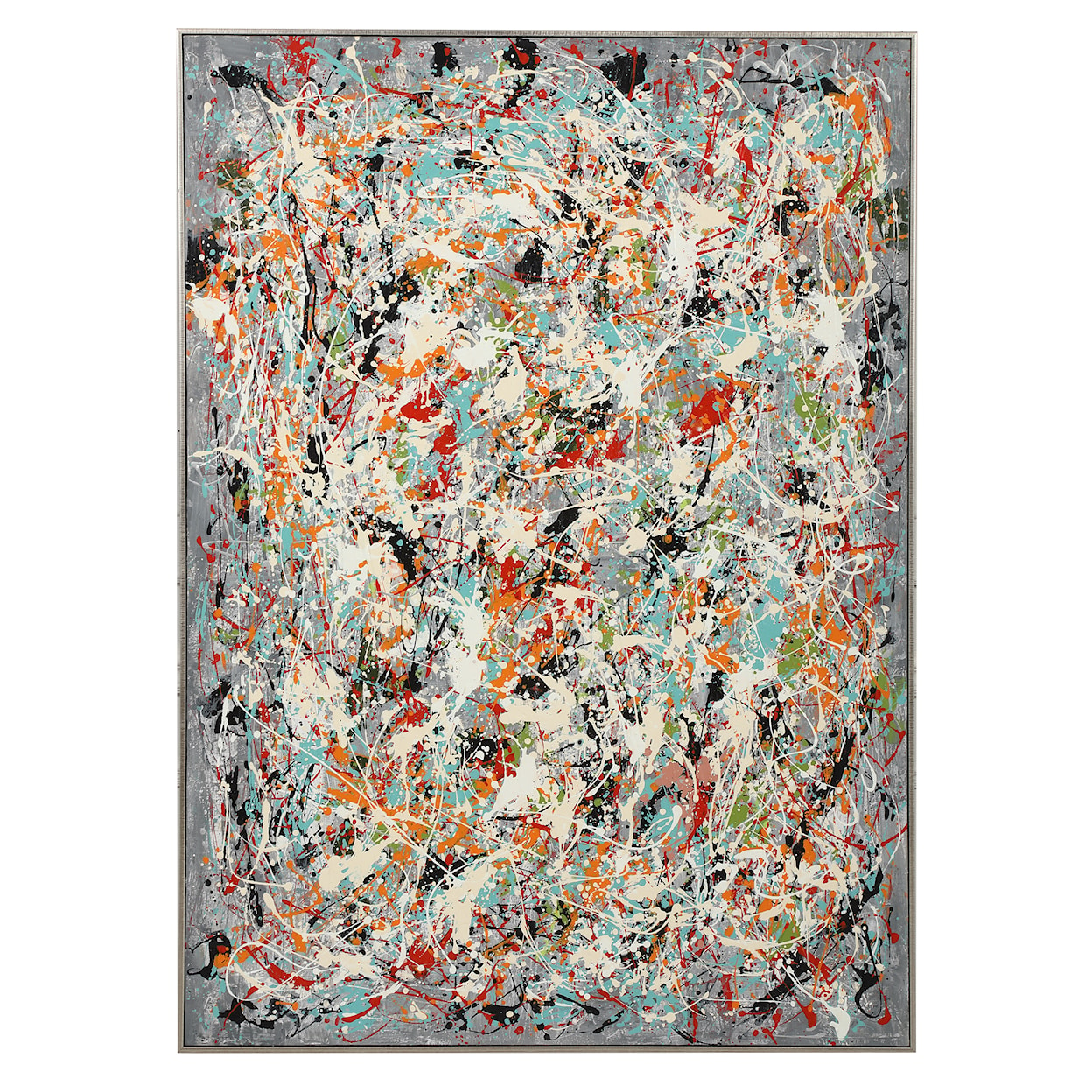 Uttermost Organized Chaos Organized Chaos Hand Painted Canvas